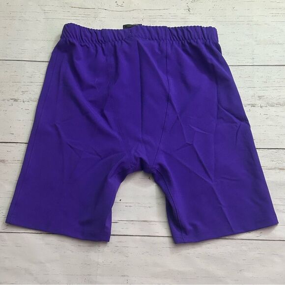 Nike Mens Vapor Untouchable Football Tights Shorts Purple Size Medium CW3972-545 - Picture 2 of 6